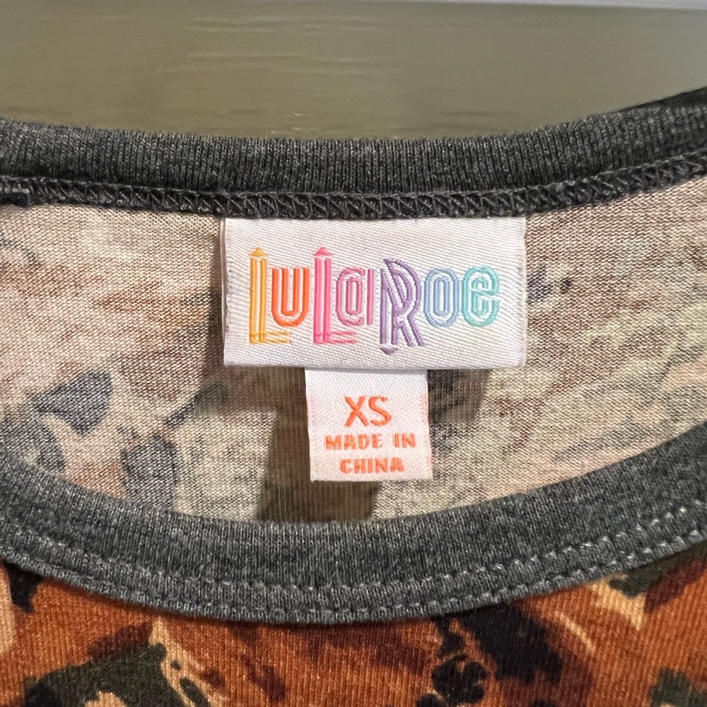 Lularoe baseball tee - Picture 3 of 3